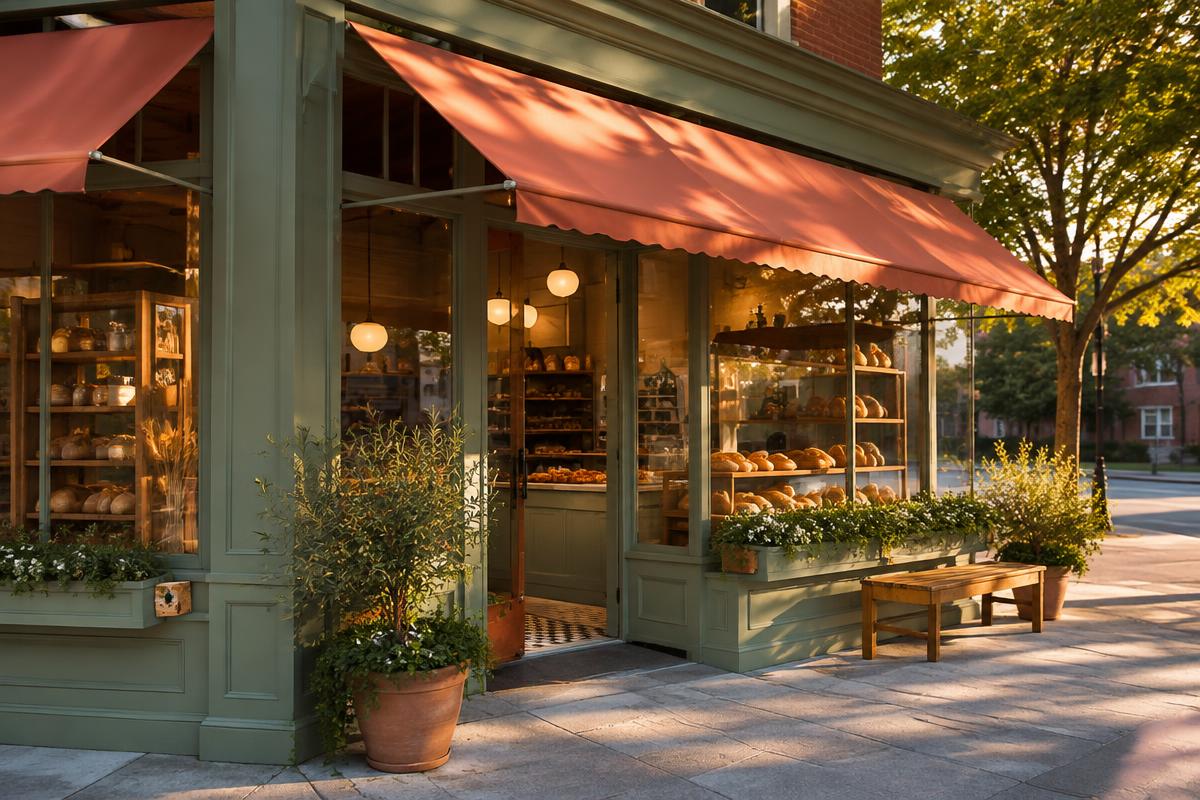 Hearth & Crumb concept website subject